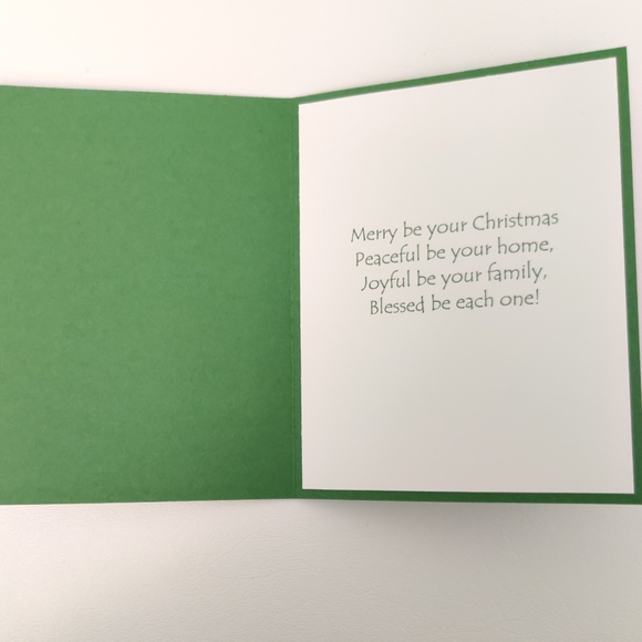 Handmade Merry Christmas Holiday Greeting Cards - Picture 2 of 3
